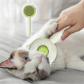 Gentle Cat Grooming Brush Removes Loose Hair Fast